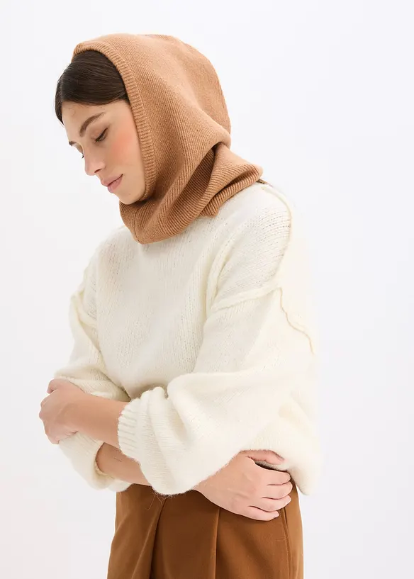 Cagoule en maille, bonprix