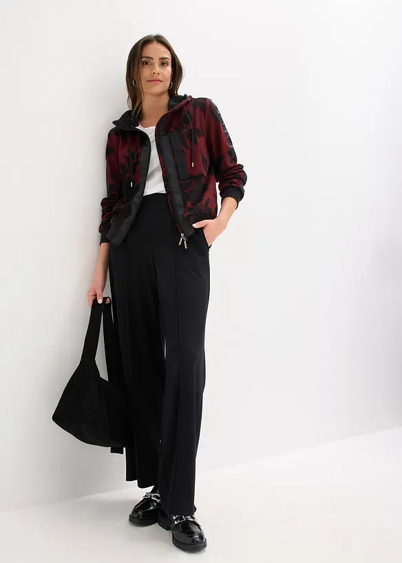 Gilet en molleton de coton mélangé, bonprix