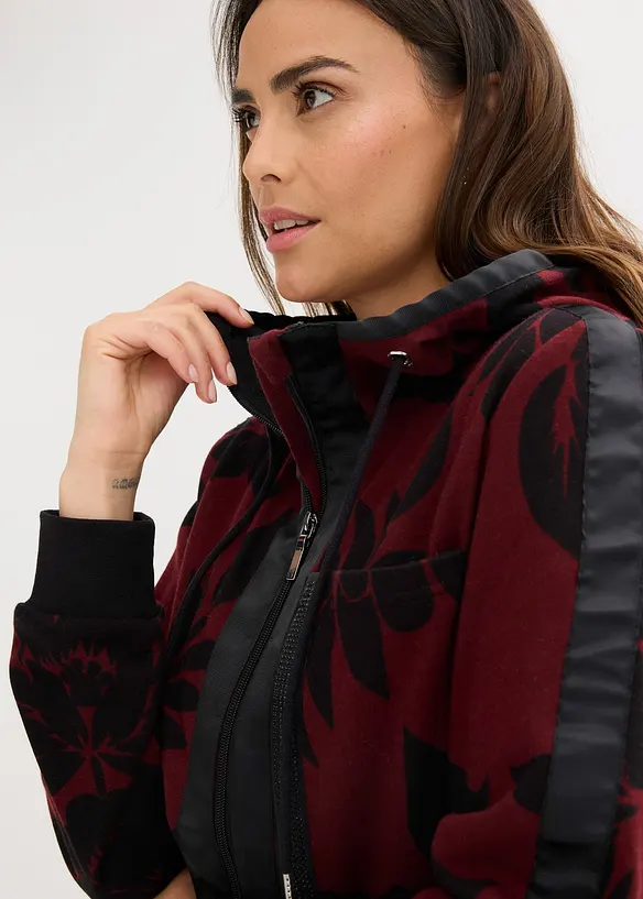 Gilet en molleton de coton mélangé, bonprix