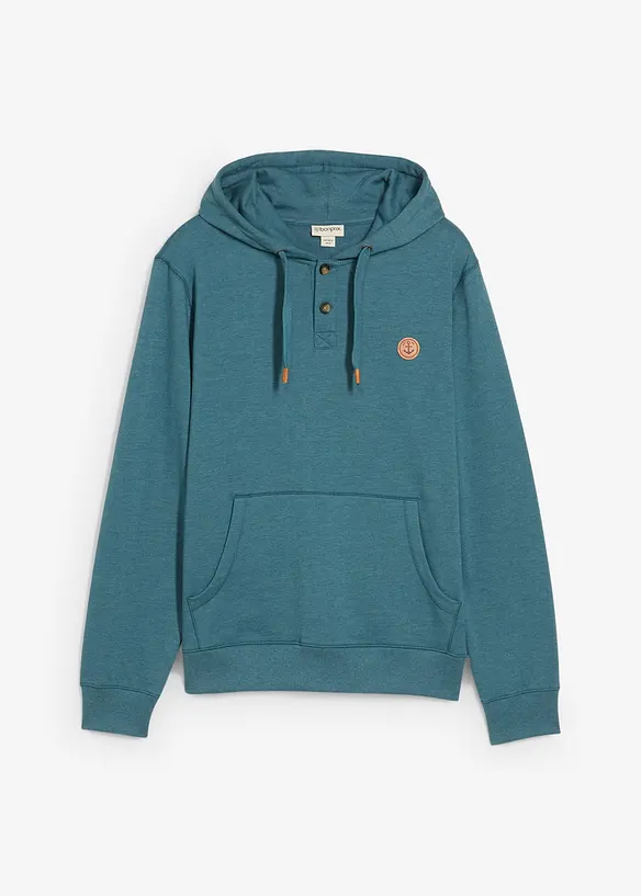 innen weich angerautes Kapuzensweatshirt, bonprix