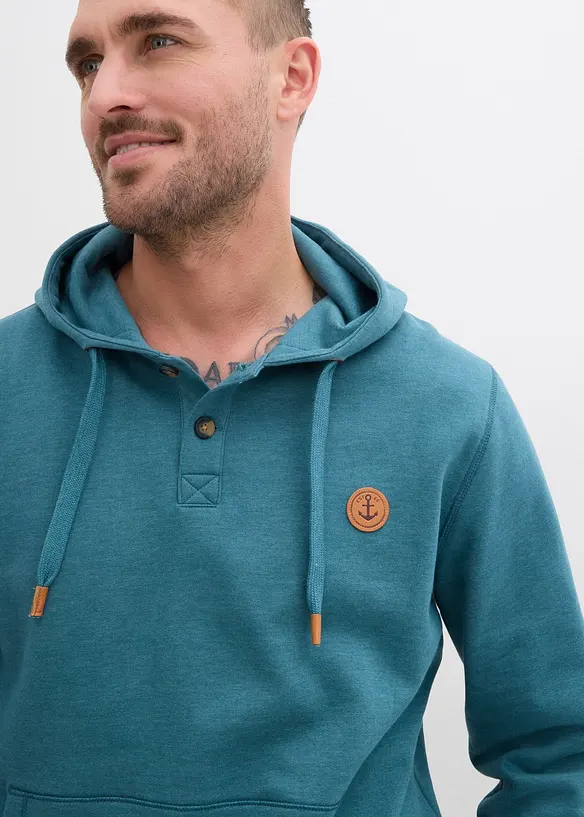 innen weich angerautes Kapuzensweatshirt, bonprix
