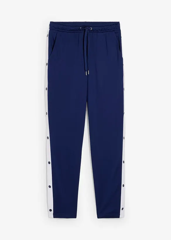Jogginghose mit Druckknöpfen, schnelltrocknend, bonprix