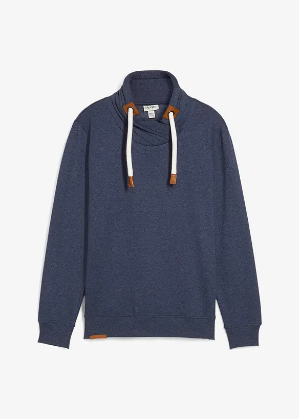 Sweatshirt mit Schalkragen, bonprix