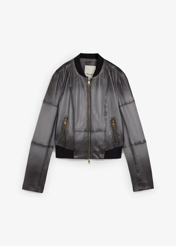 Lederjacke aus Lammnappa, bonprix