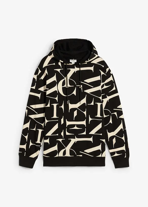 Kapuzensweatshirt aus Bio Baumwolle, Loose Fit, bonprix