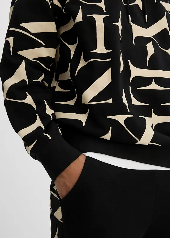 Kapuzensweatshirt aus Bio Baumwolle, Loose Fit, bonprix