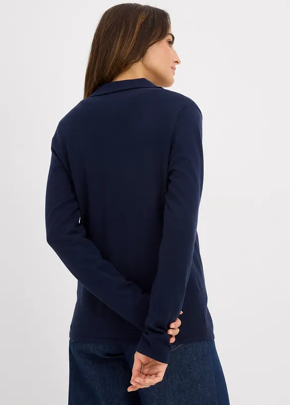 Poloshirt aus feiner Viskose, bonprix