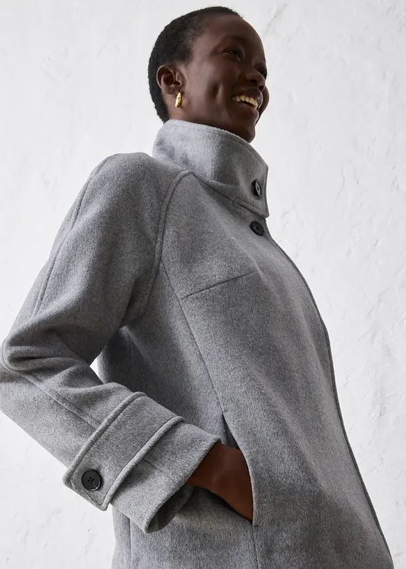 Jacke mit Wolle, bonprix