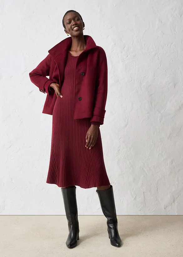 Veste en laine mélangée, bonprix