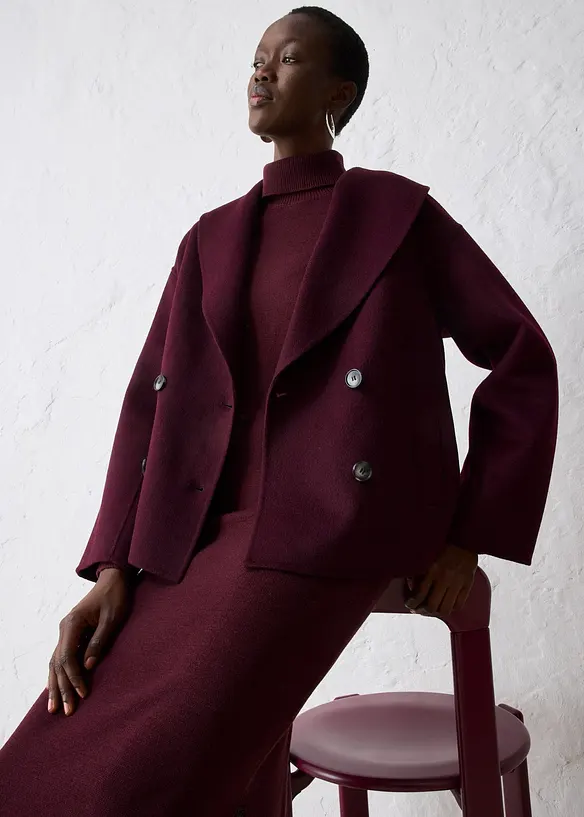 Veste en laine majoritaire, bonprix