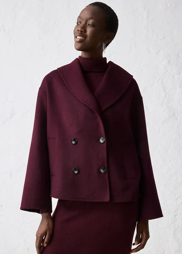 Veste en laine majoritaire, bonprix