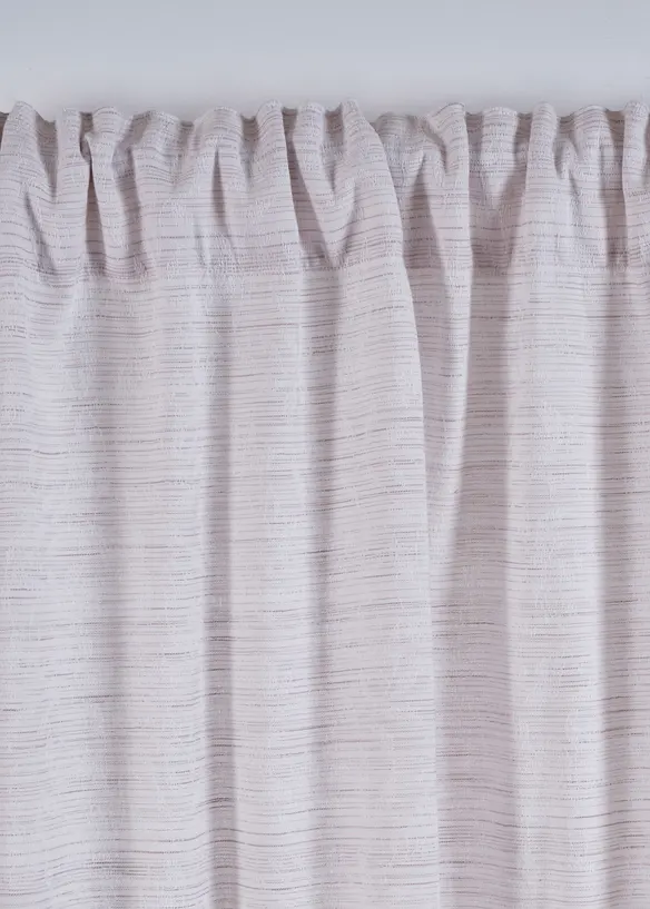 Rideau en coton tissé jacquard (1 pce), bonprix