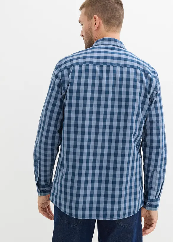 Langarmhemd aus reiner Bio-Baumwolle, bonprix