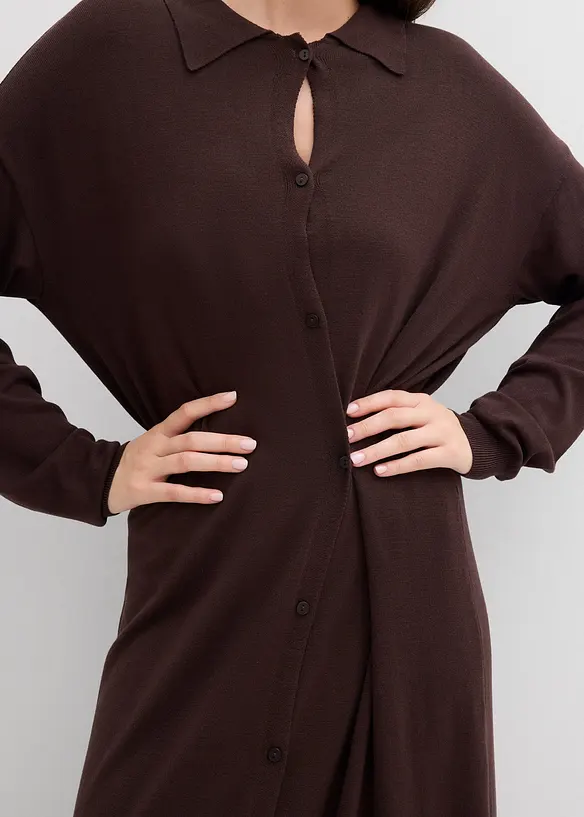 Feinstrickkleid aus Viskose-Mix, bonprix