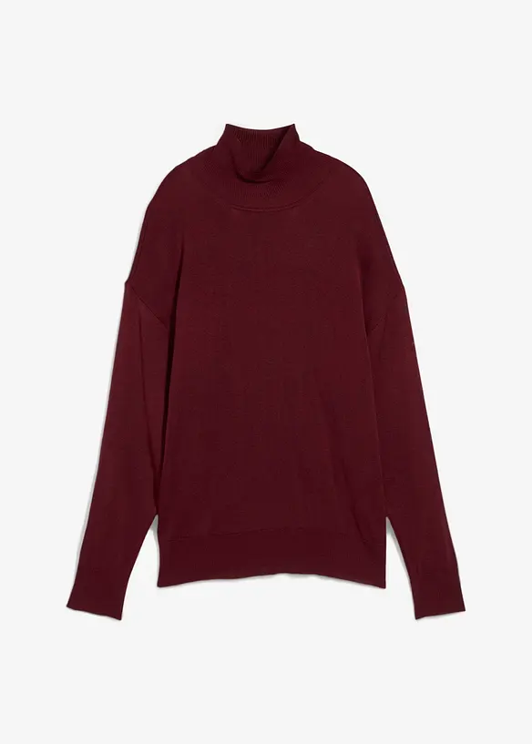 Pull en fine maille à col roulé, bonprix