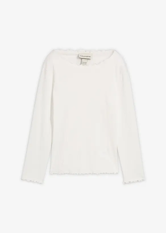 Langarmshirt aus reiner Bio-Baumwolle, bonprix