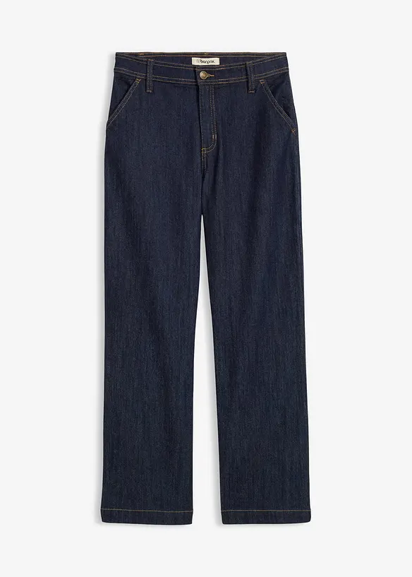 Jean large taille mi-haute, bonprix