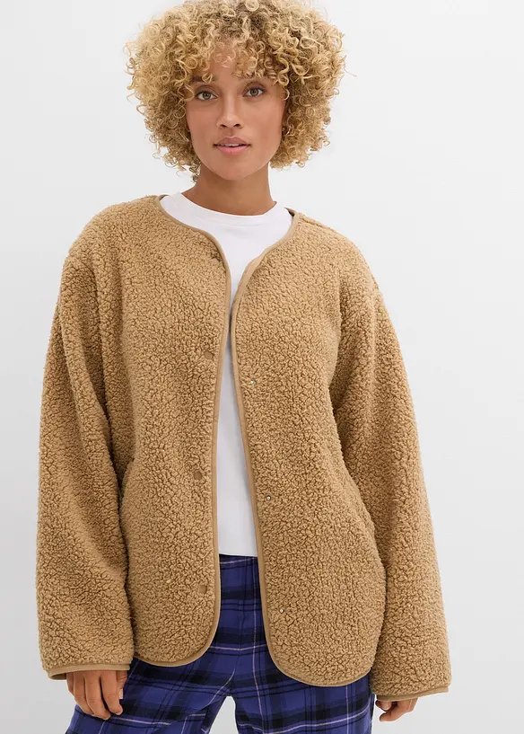 Veste en sherpa, bonprix