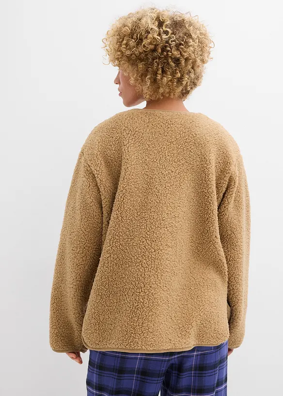 Veste en sherpa, bonprix