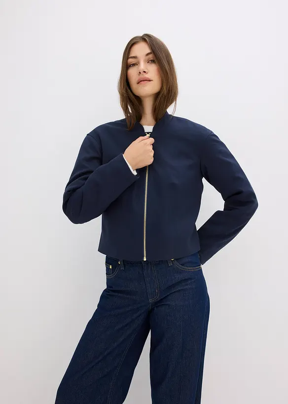 Blouson doux en viscose mélangée, bonprix