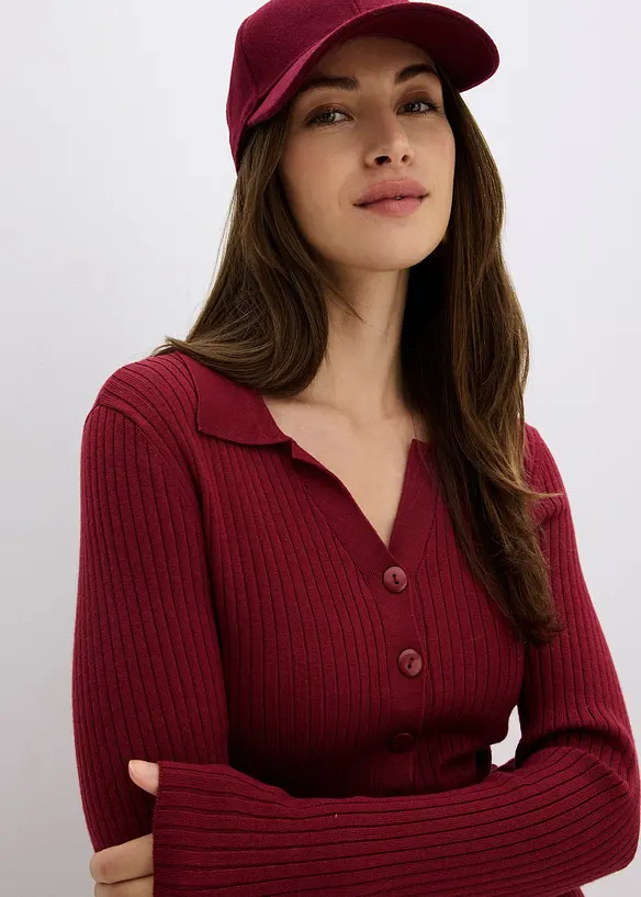 Pull doux en fine maille, viscose majoritaire, bonprix