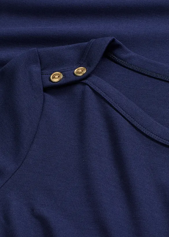 Jerseykleid aus bequemen Punto di Roma, bonprix