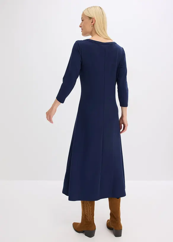 Jerseykleid aus bequemen Punto di Roma, bonprix