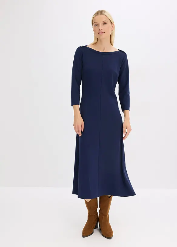 Jerseykleid aus bequemen Punto di Roma, bonprix