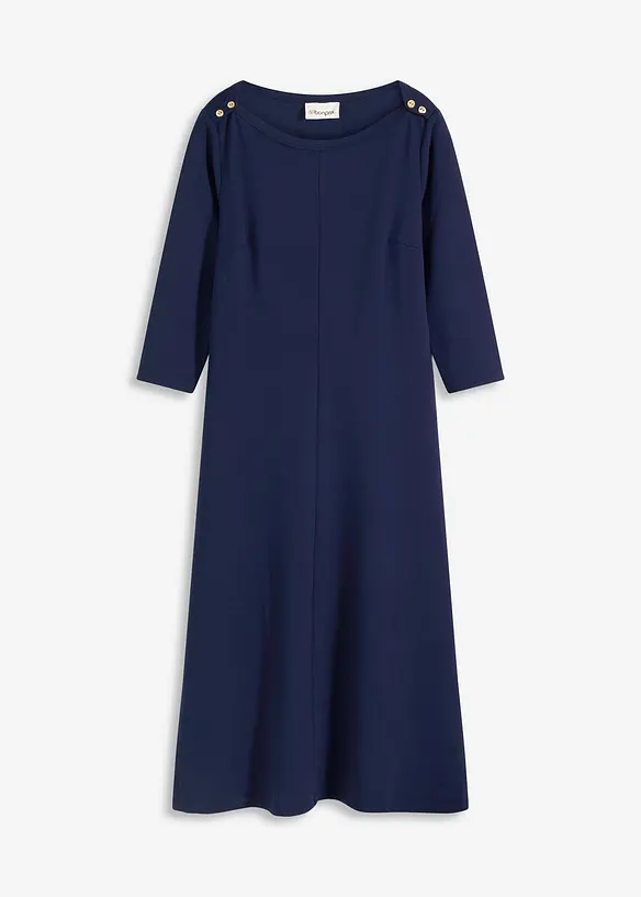 Jerseykleid aus bequemen Punto di Roma, bonprix