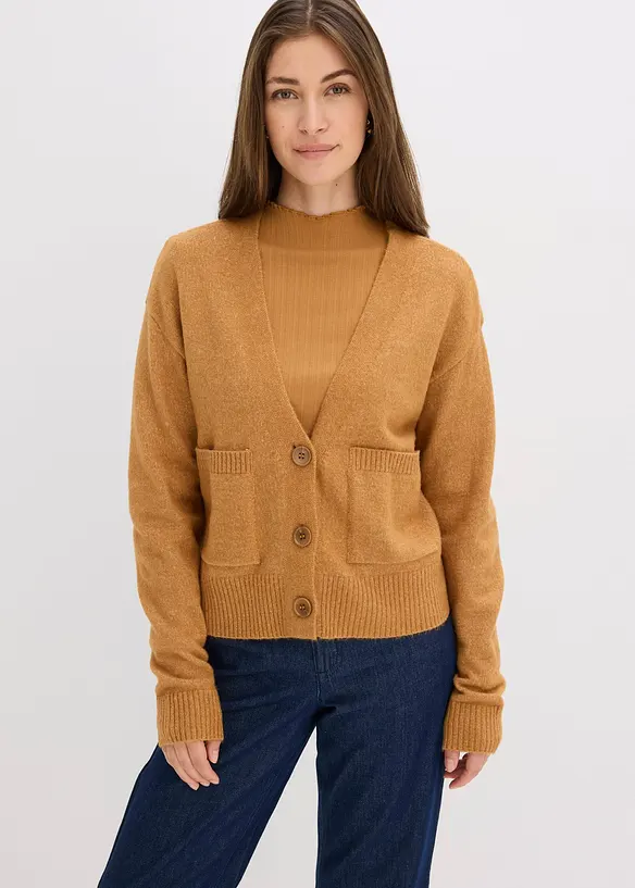Gilet en maille oversize, bonprix