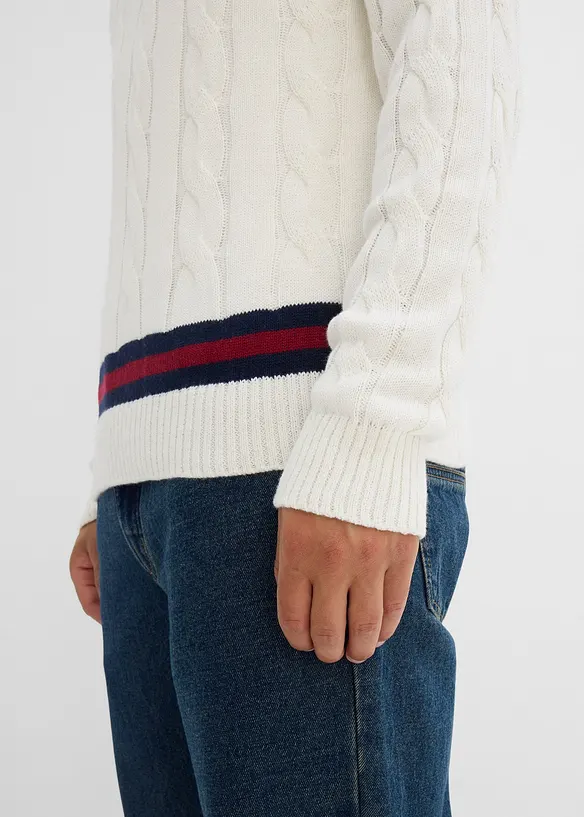 Pull en fine maille contenant du cachemire, bonprix