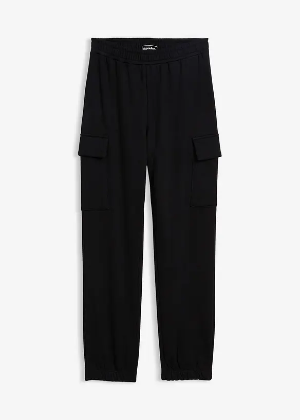 Pantalon de jogging cargo 100% coton, bonprix