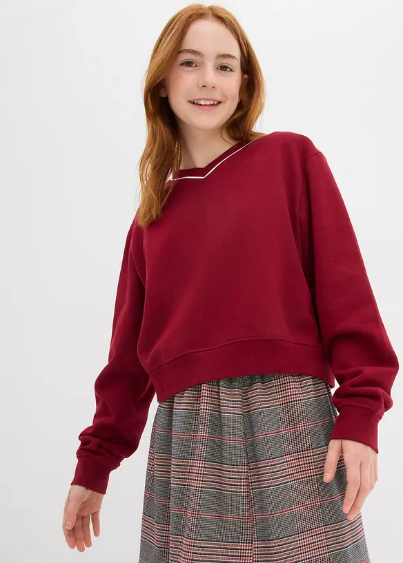 Sweatshirt aus reiner Bio-Baumwolle, bonprix