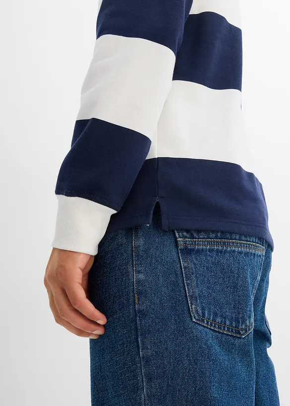 Polo de rugby 100% coton, bonprix