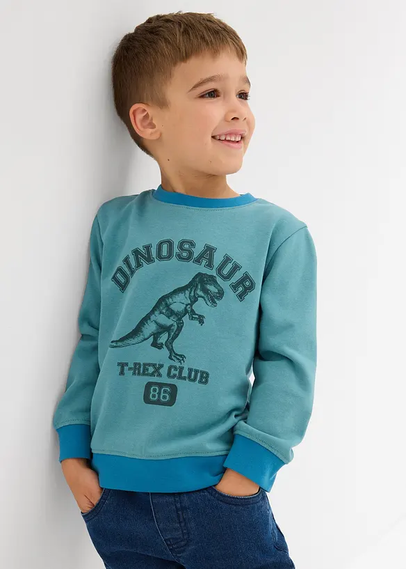 Sweatshirt aus weichem Baumwoll-Mix, bonprix
