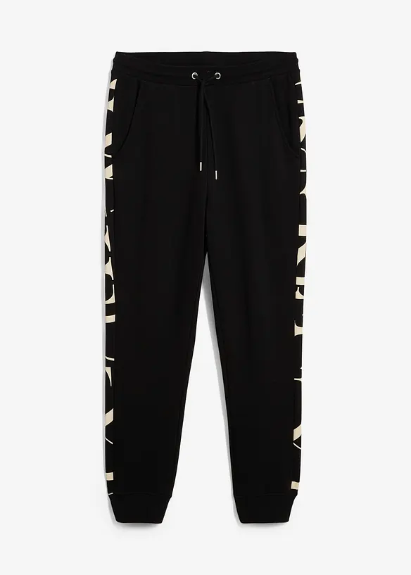 Sweathose mit Einsatz, Regular Fit, bonprix