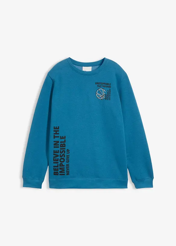 Sweat-shirt en molleton doux, bonprix