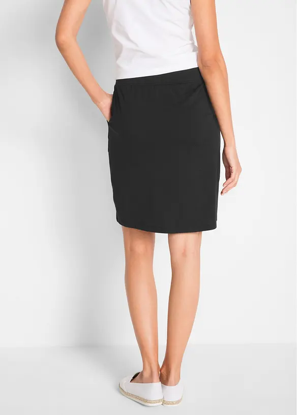 Jupe extensible en coton, bonprix