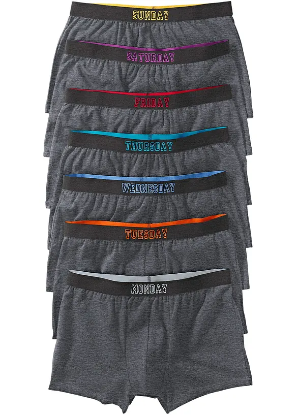 Lot de 7 boxers, bonprix