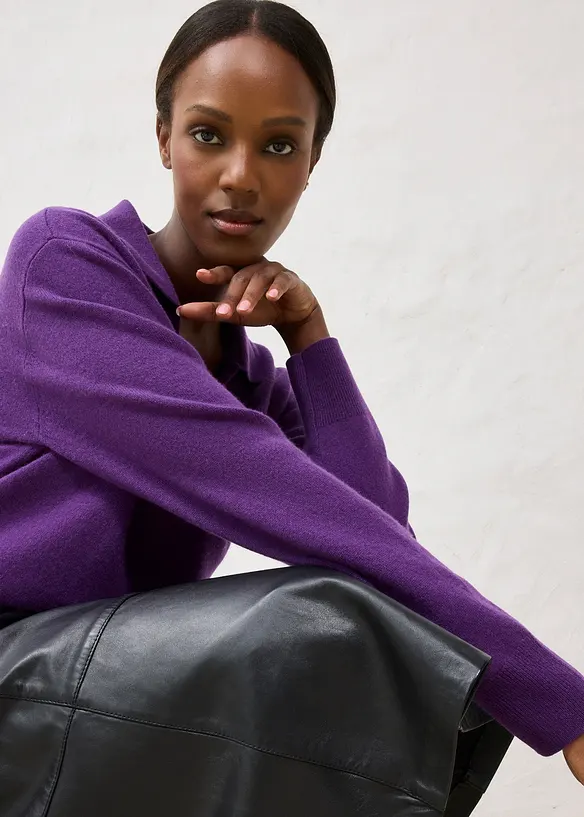 Cashmerepullover mit Good Cashmere Standard®-Anteil, bonprix