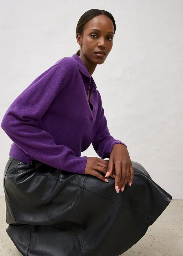Cashmerepullover mit Good Cashmere Standard®-Anteil, bonprix