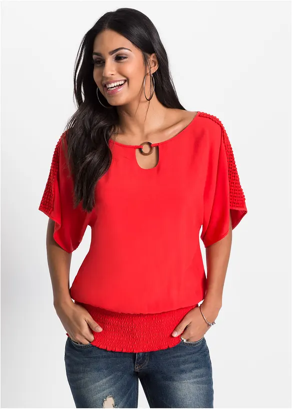 Blouse 100% viscose, bonprix