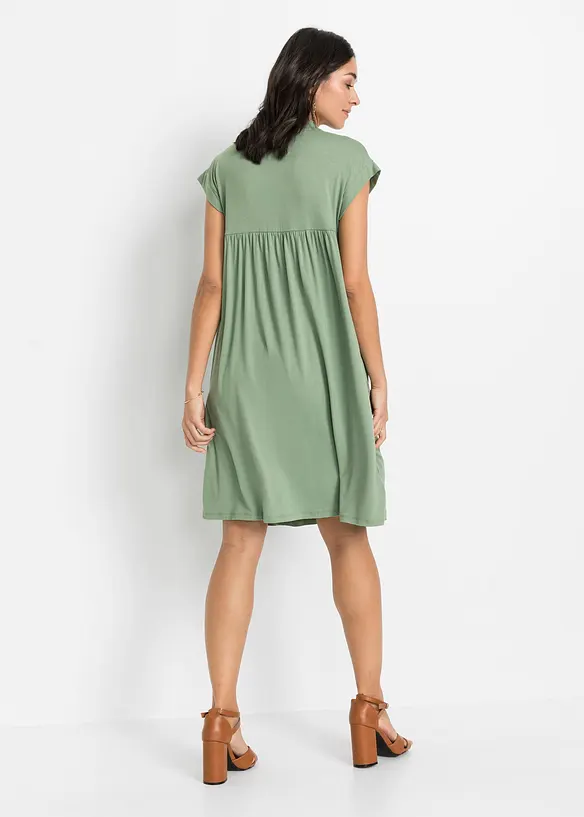 Robe-tunique douce en viscose extensible, bonprix