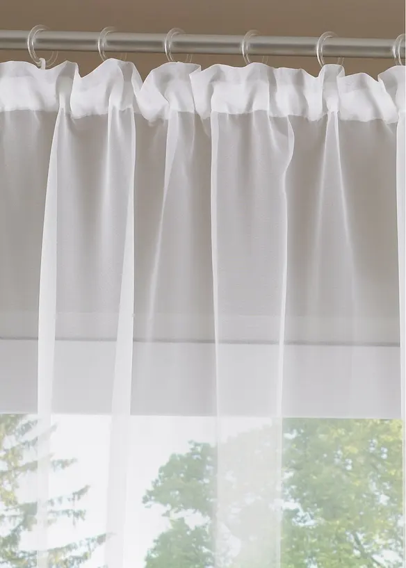 Store voilage avec ruban satin, bonprix