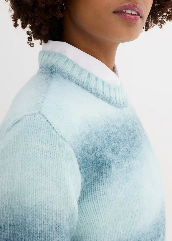 Pull à dégradé de couleurs, bonprix