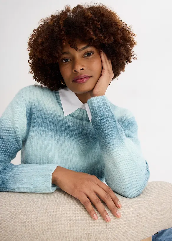 Pull à dégradé de couleurs, bonprix