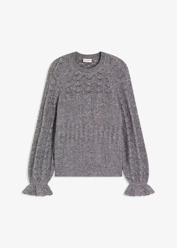Ajour-Strickpullover, bonprix