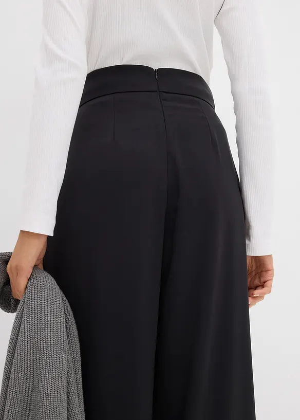 Ausgestellte Bundfaltenhose, bonprix