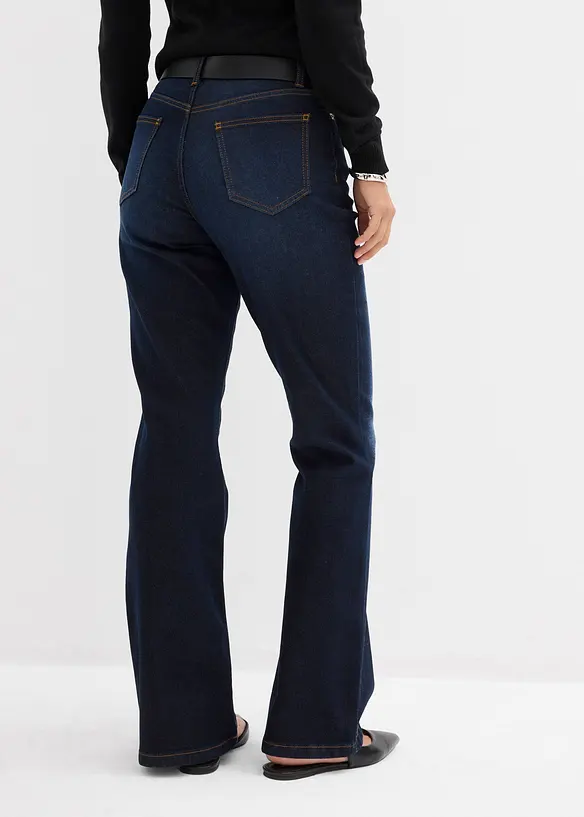Jean bootcut, taille mi-haute, bonprix