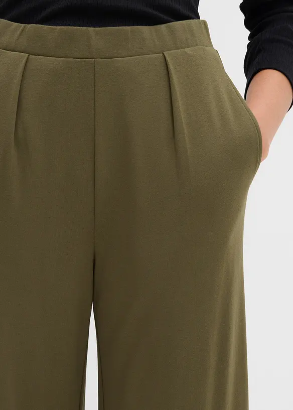 Palazzo-Hose aus bequemen Punto di Roma, bonprix